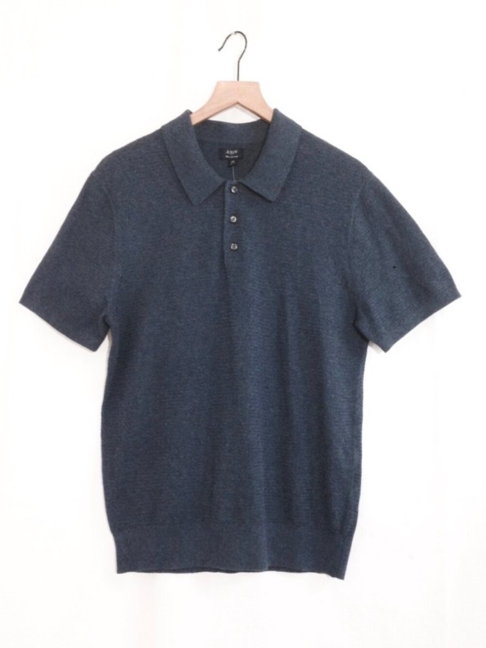 J.Crew Men’s Cotton Polo Sweater Sample - Med - NWT